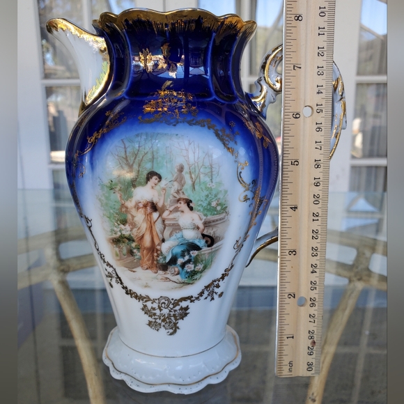 Pre-owned Royal Bavaria and SVOC Imperial China Porcelain Teapot and Vase - Picture 6 of 11